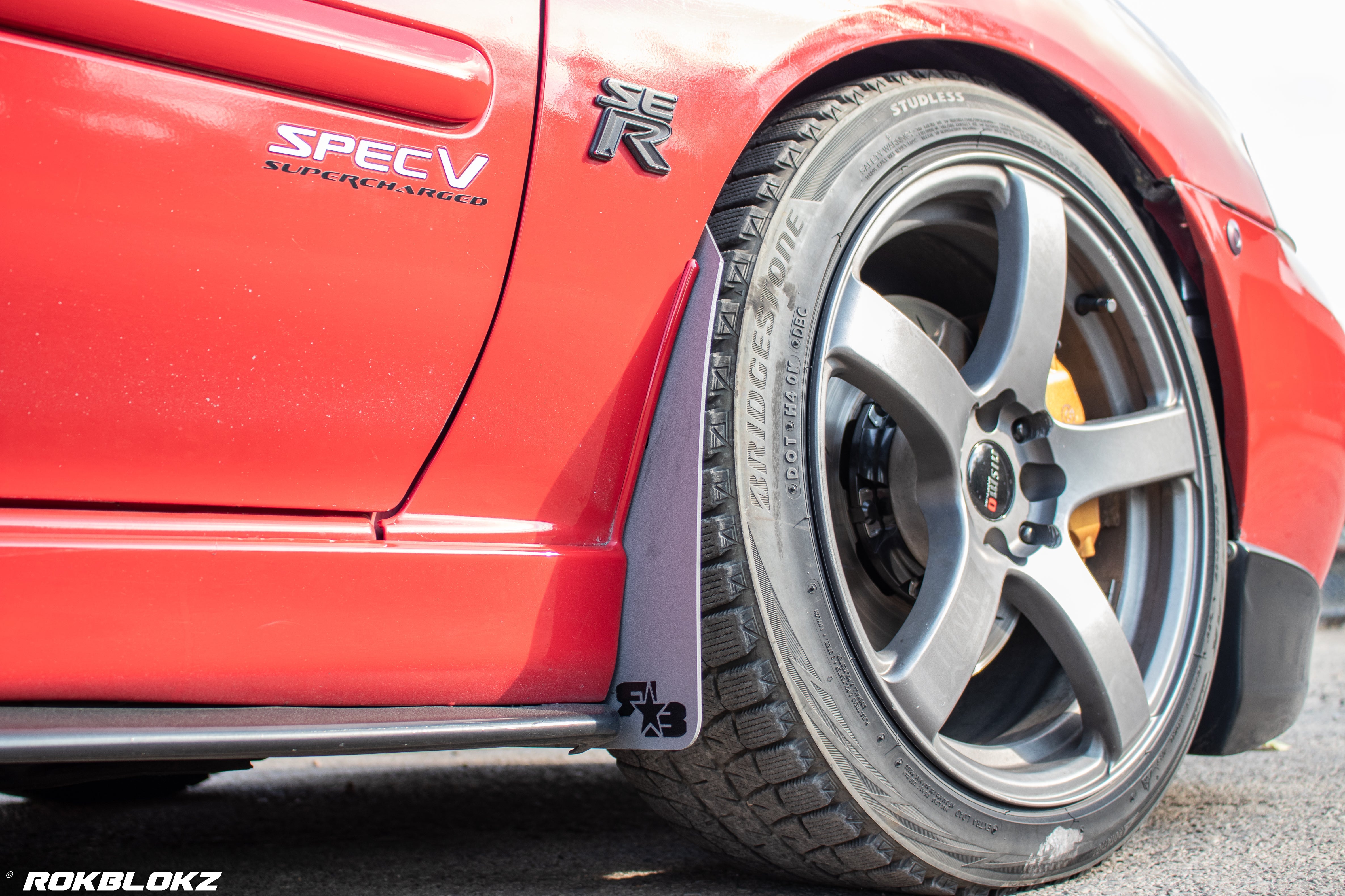 Nissan Sentra SE-R (all models) 2000-2006 Rally Mud Flaps