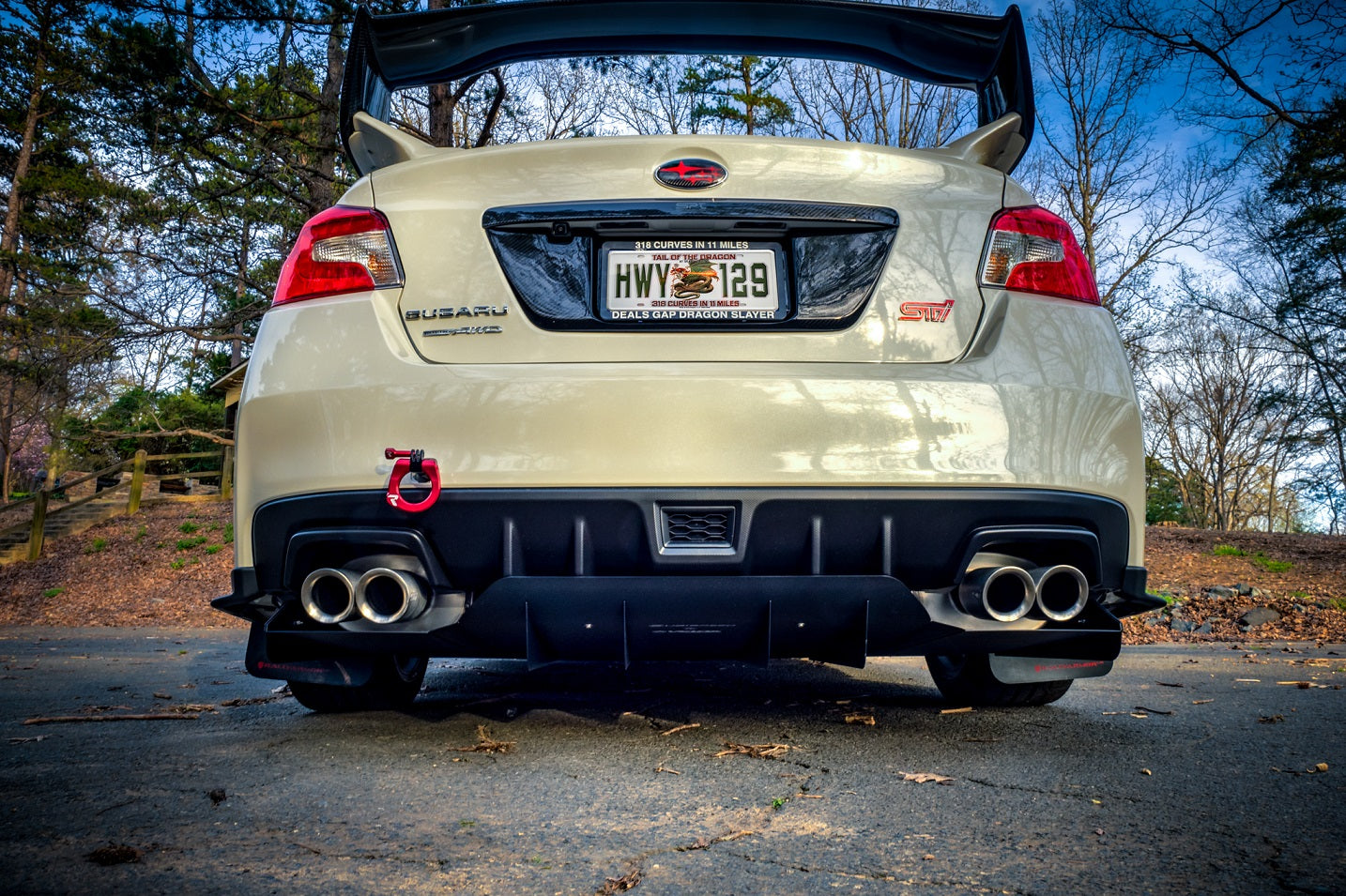 Non-Aggressive Rear Diffuser - WRX/STI (VA)