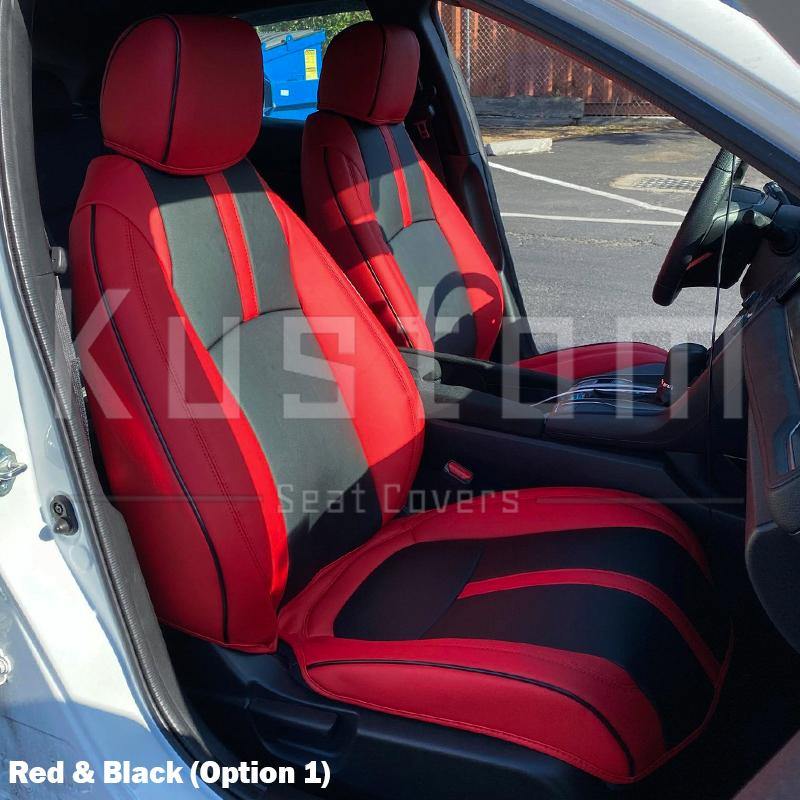 2016-Up Honda Civic Front Leather Seat Covers