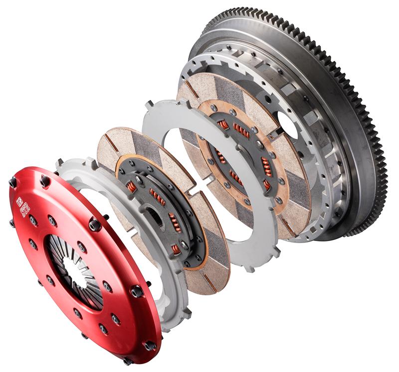 OS Giken Toyota CELICA / MR-2 SW20 STR Series Twin Plate w/Soft Diaphragm Clutch-Clutch Kits - Multi-Grocery Getter Performance