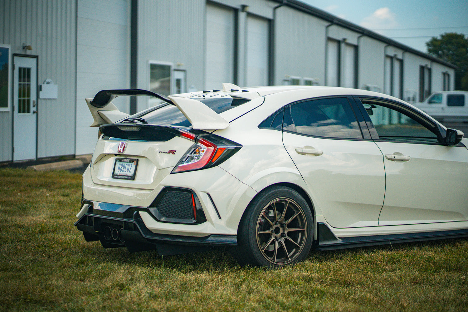 P10 Rear Wing - Fk8 Honda Civic Type R (BLEMISH)