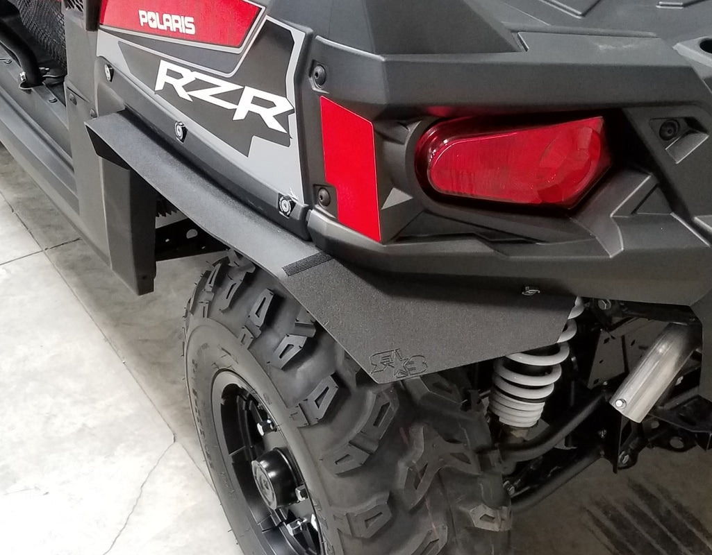 Polaris RZR 570 TRAIL 2014-2017 Mud Flaps / Fender Extensions, Front & Rear-Grocery Getter Performance