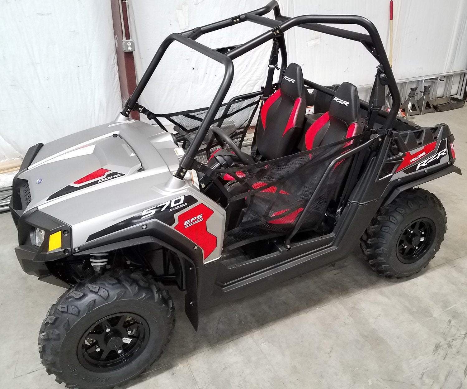 Polaris RZR 570 TRAIL 2014-2017 Mud Flaps / Fender Extensions, Front & Rear-Grocery Getter Performance