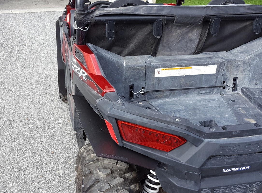 Polaris RZR 900 TRAIL 2015-2017 Mud Flaps / Fender Extensions, Front & Rear-Grocery Getter Performance