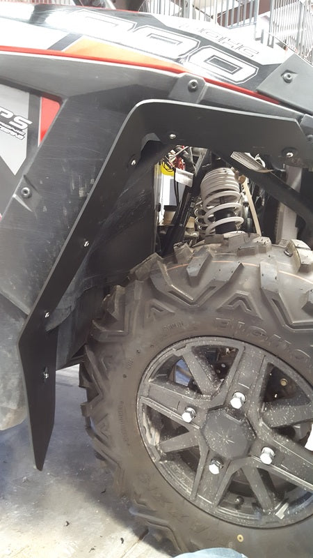 Polaris RZR 900 TRAIL 2015-2017 Mud Flaps / Fender Extensions, Front & Rear-Grocery Getter Performance