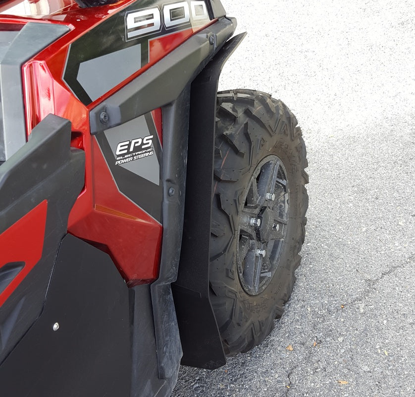 Polaris RZR 900 TRAIL 2015-2017 Mud Flaps / Fender Extensions, Front & Rear-Grocery Getter Performance