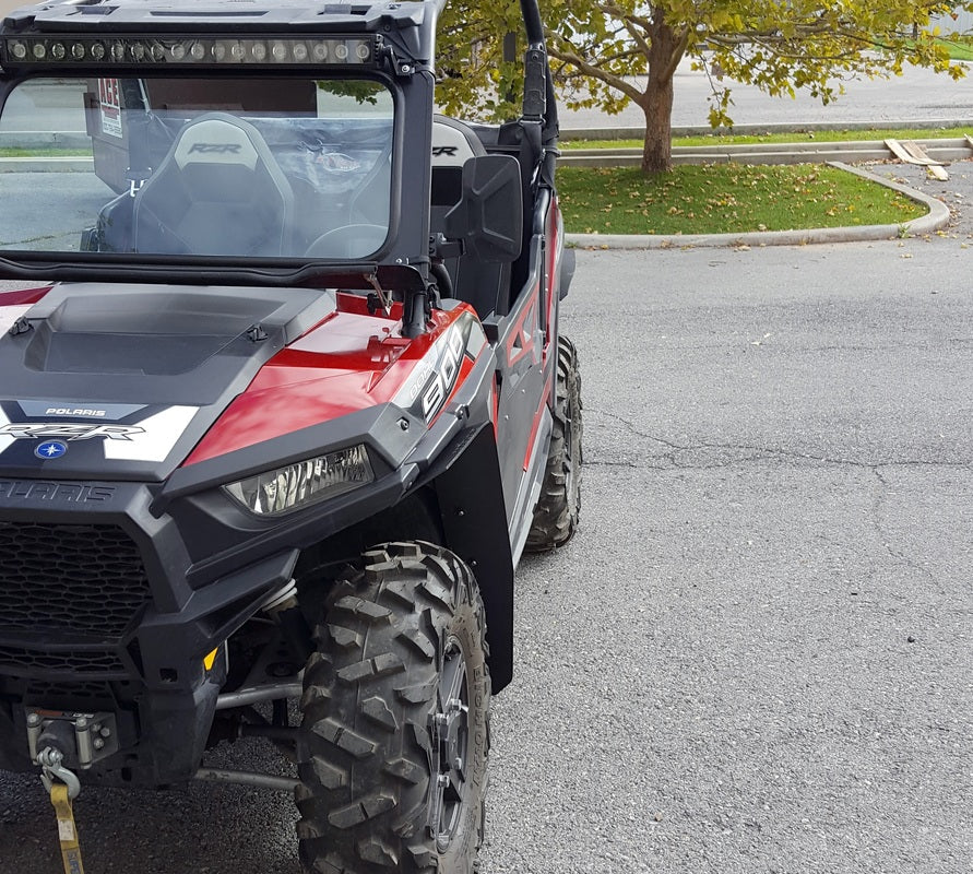 Polaris RZR 900 TRAIL 2015-2017 Mud Flaps / Fender Extensions, Front & Rear-Grocery Getter Performance