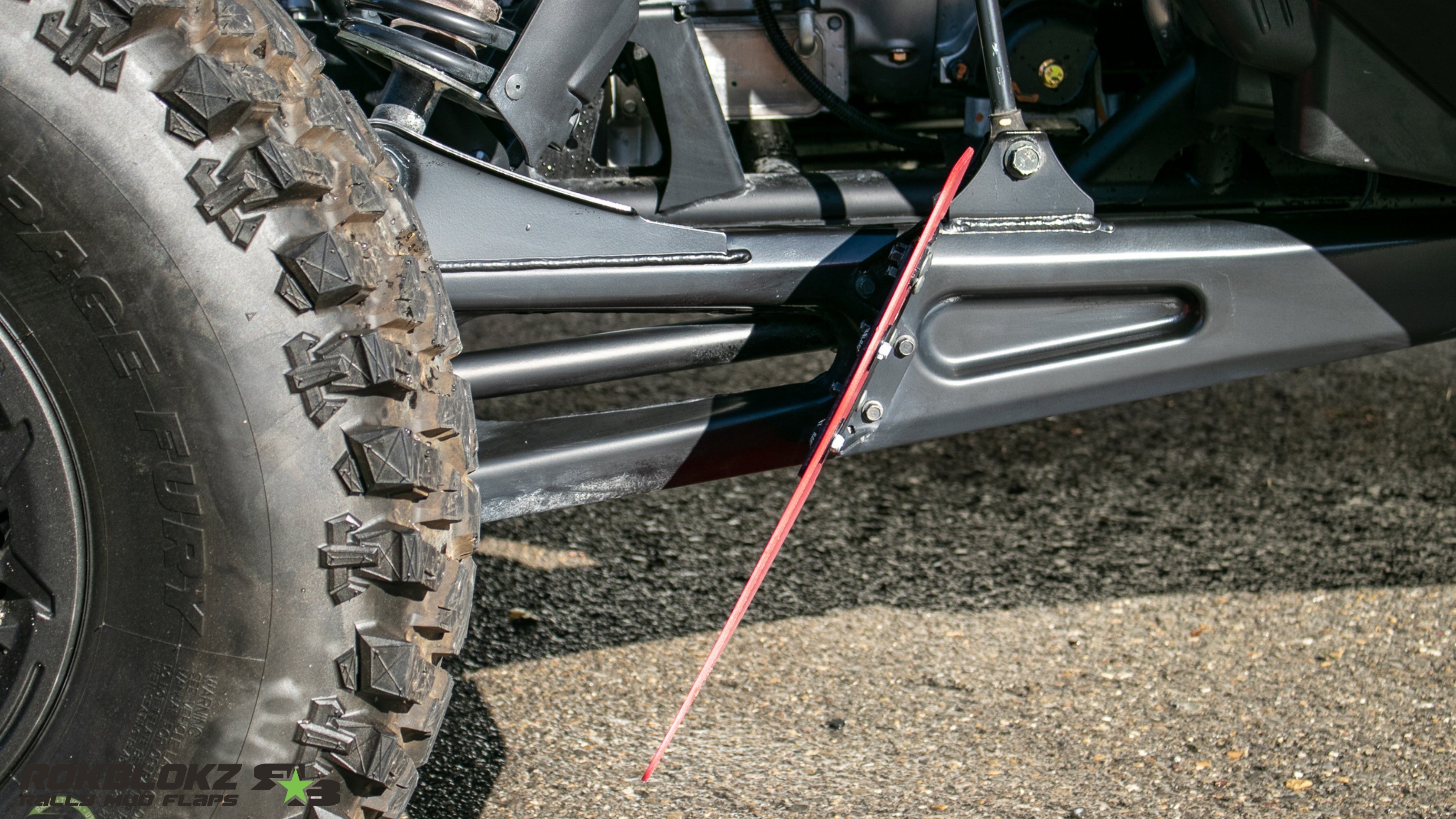 Polaris RZR Pro R/Turbo R 2022+ Trailing Arm Flap Upgrade (REQ OEM BRACKETS)
