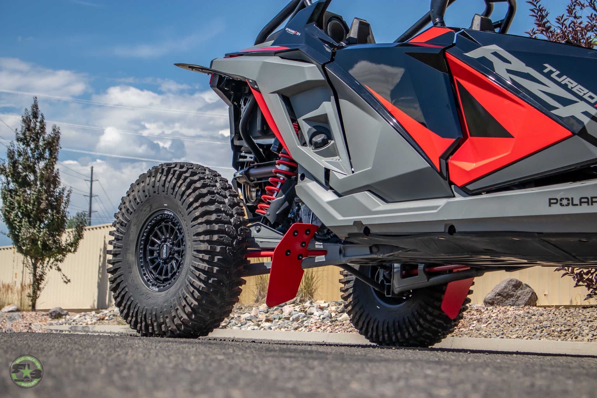Polaris RZR Turbo R 2022+ Trailing Arm Mud Flaps/Guards
