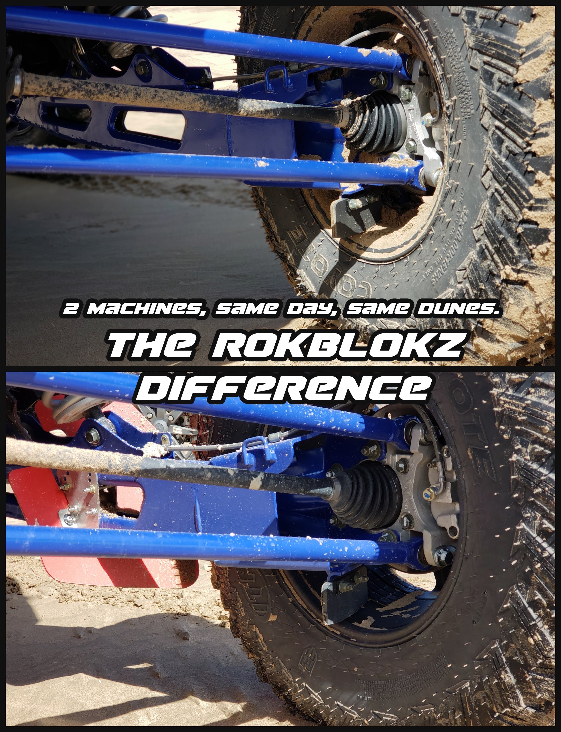Polaris RZR Turbo S "The Beast" 2018-2021 Trailing Arm Mud Flaps