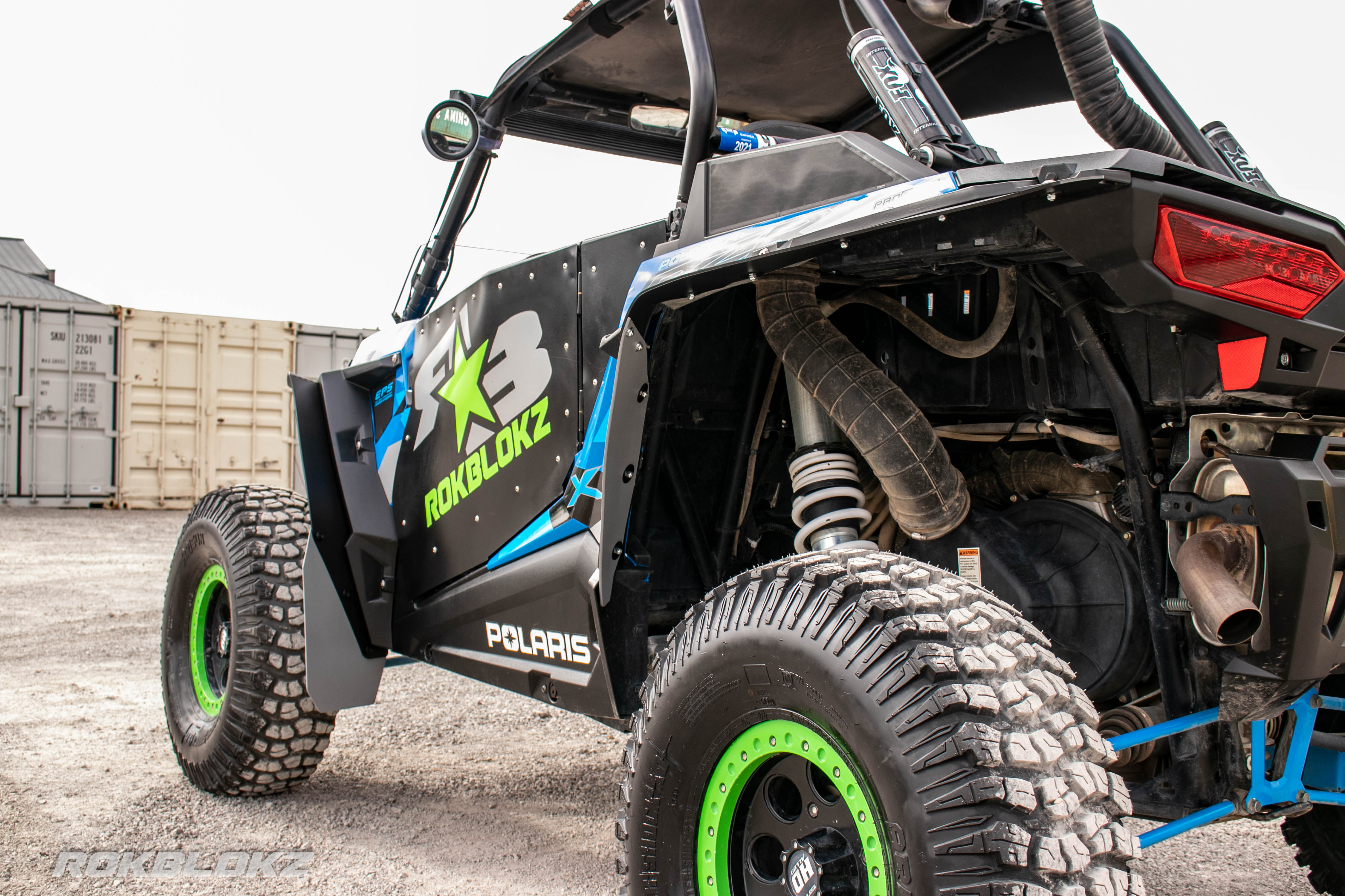 Polaris RZR XP 1000, XP 1000 TURBO 2014-2023 SPORT MAX EDITION Fender Extensions-Grocery Getter Performance