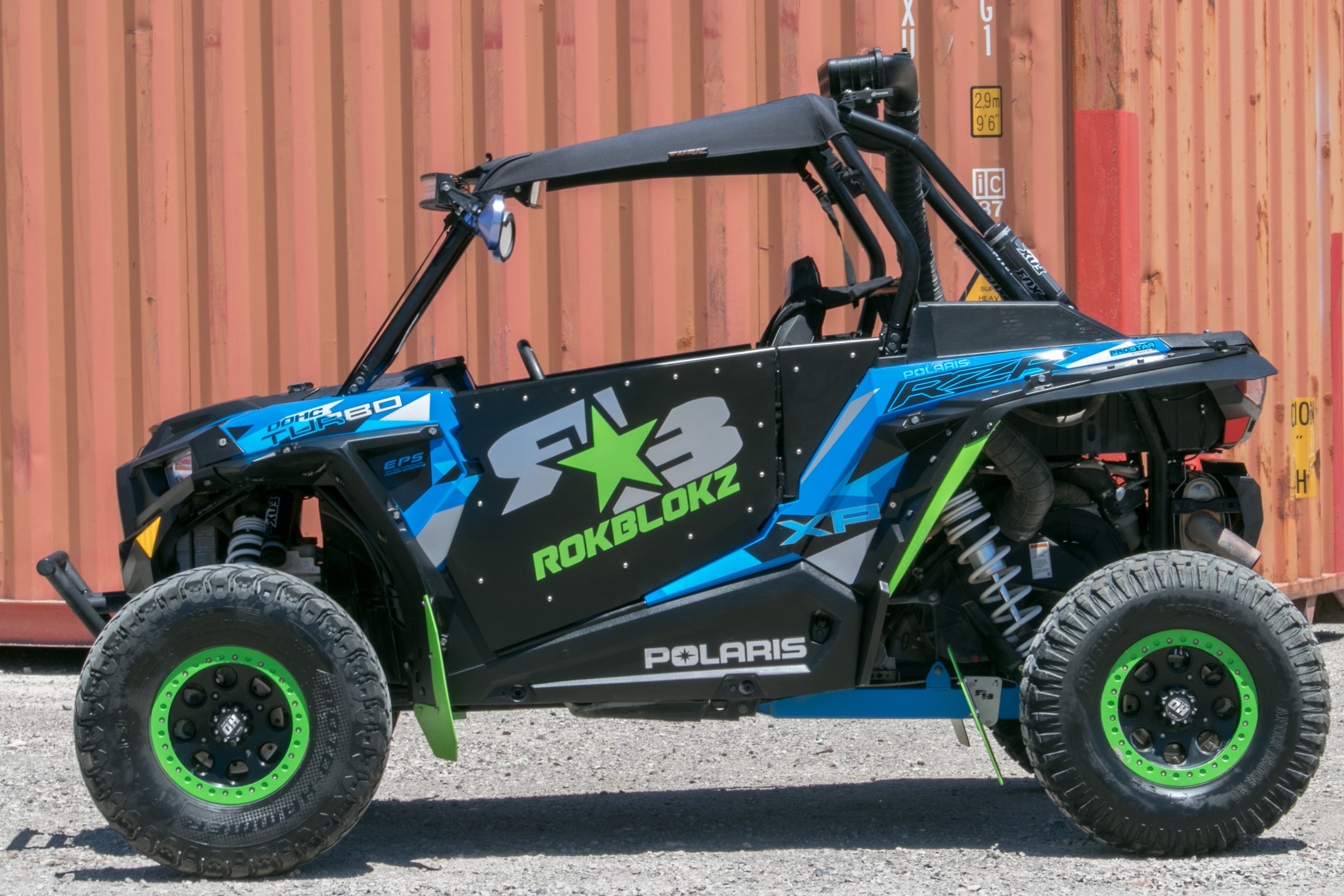 Polaris RZR XP 1000, XP 1000 TURBO 2014-2023 SPORT MAX EDITION Fender Extensions-Grocery Getter Performance
