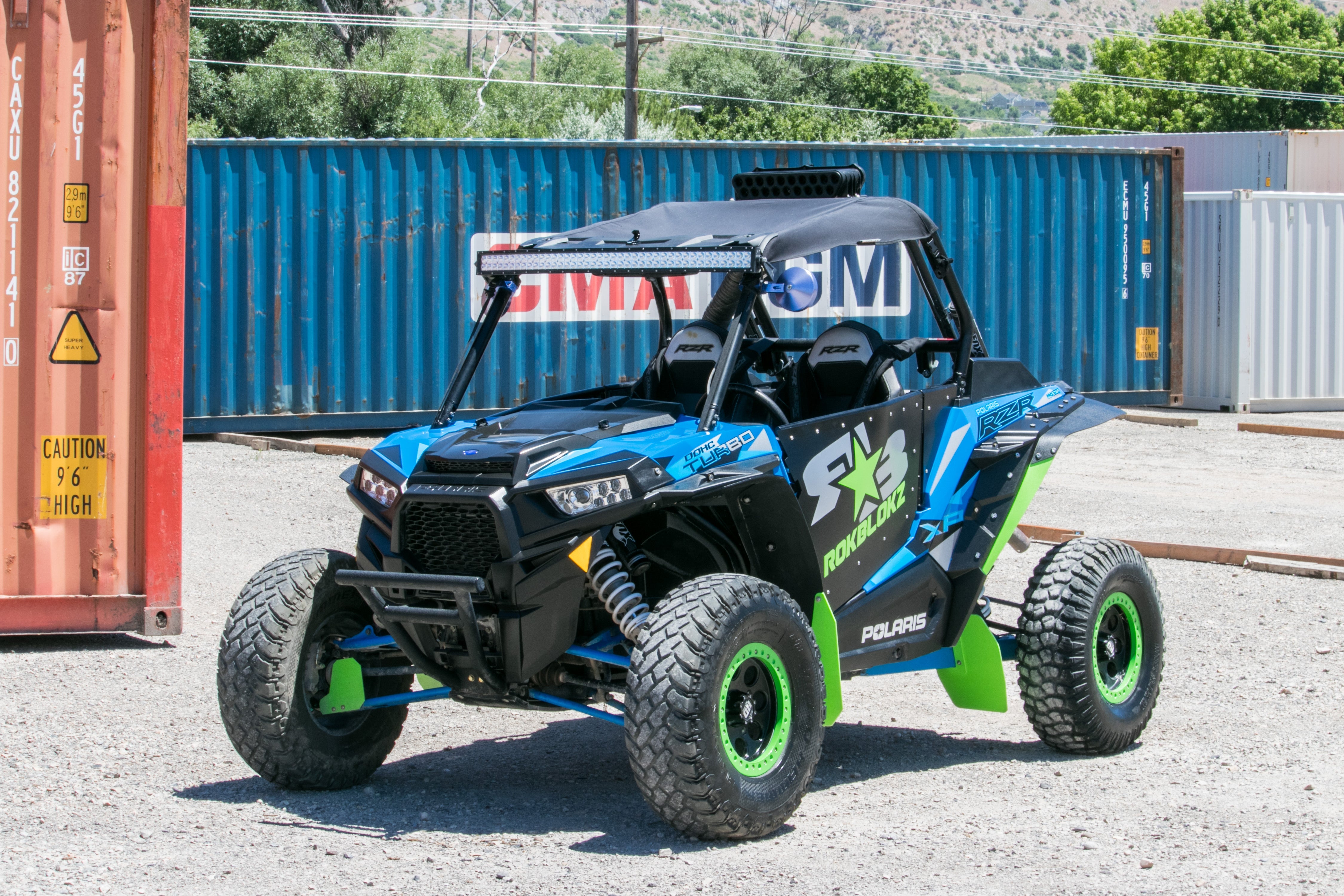 Polaris RZR XP 1000, XP 1000 TURBO 2014-2023 SPORT MAX EDITION Fender Extensions-Grocery Getter Performance