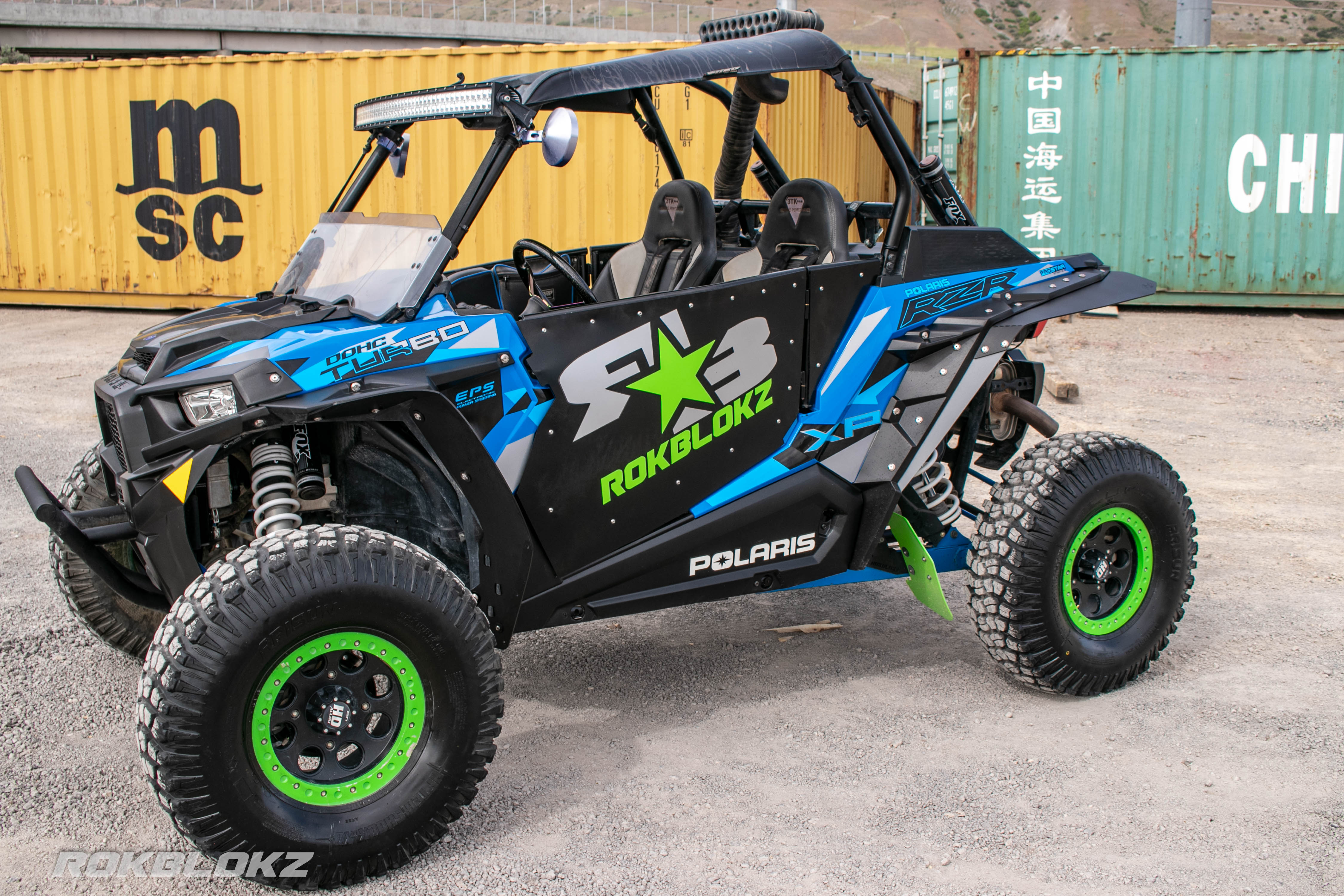 Polaris RZR XP 1000, XP 1000 TURBO 2014-2023 SPORT MAX EDITION Fender Extensions-Grocery Getter Performance