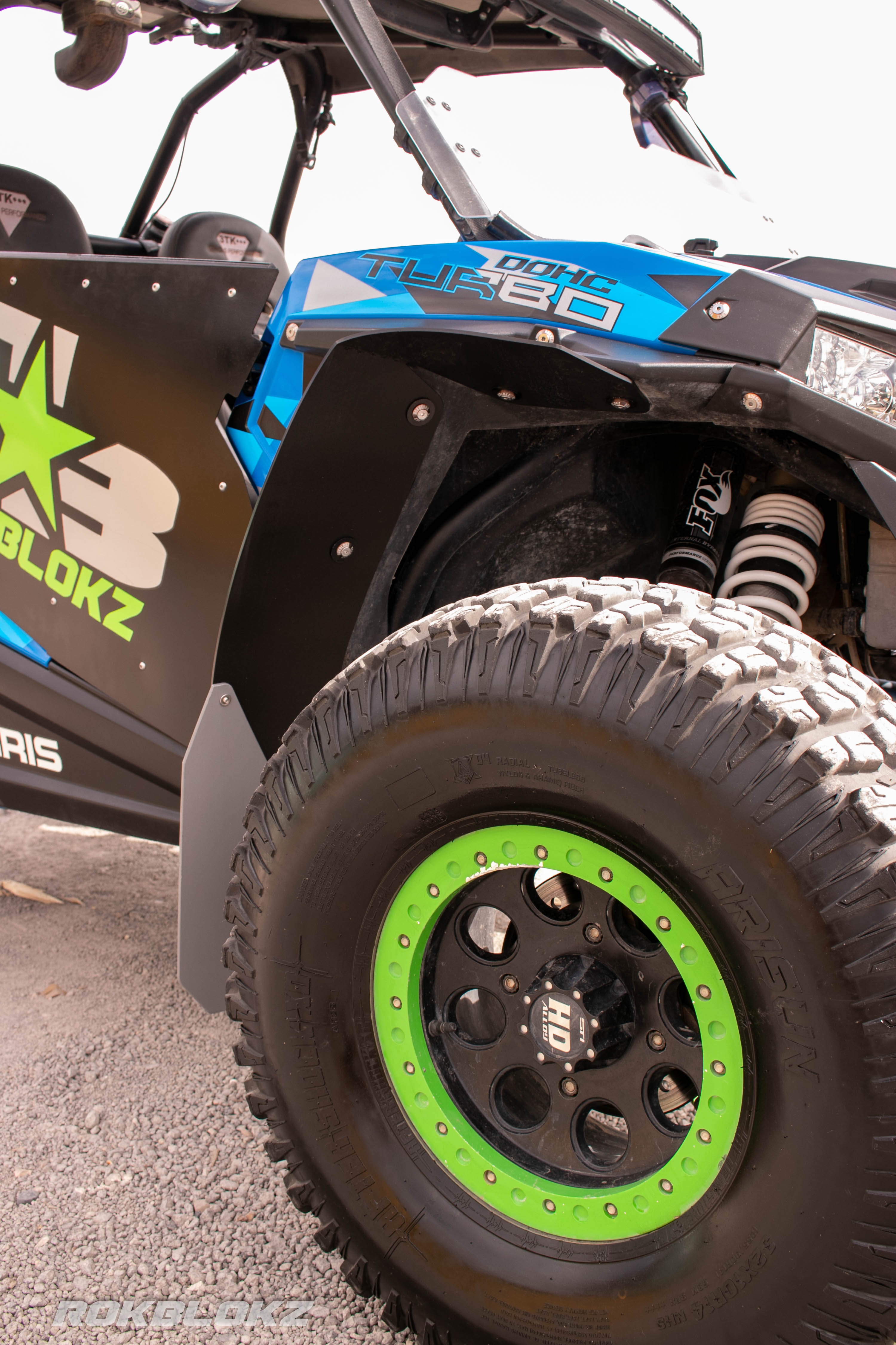 Polaris RZR XP 1000, XP 1000 TURBO 2014-2023 SPORT MAX EDITION Fender Extensions-Grocery Getter Performance
