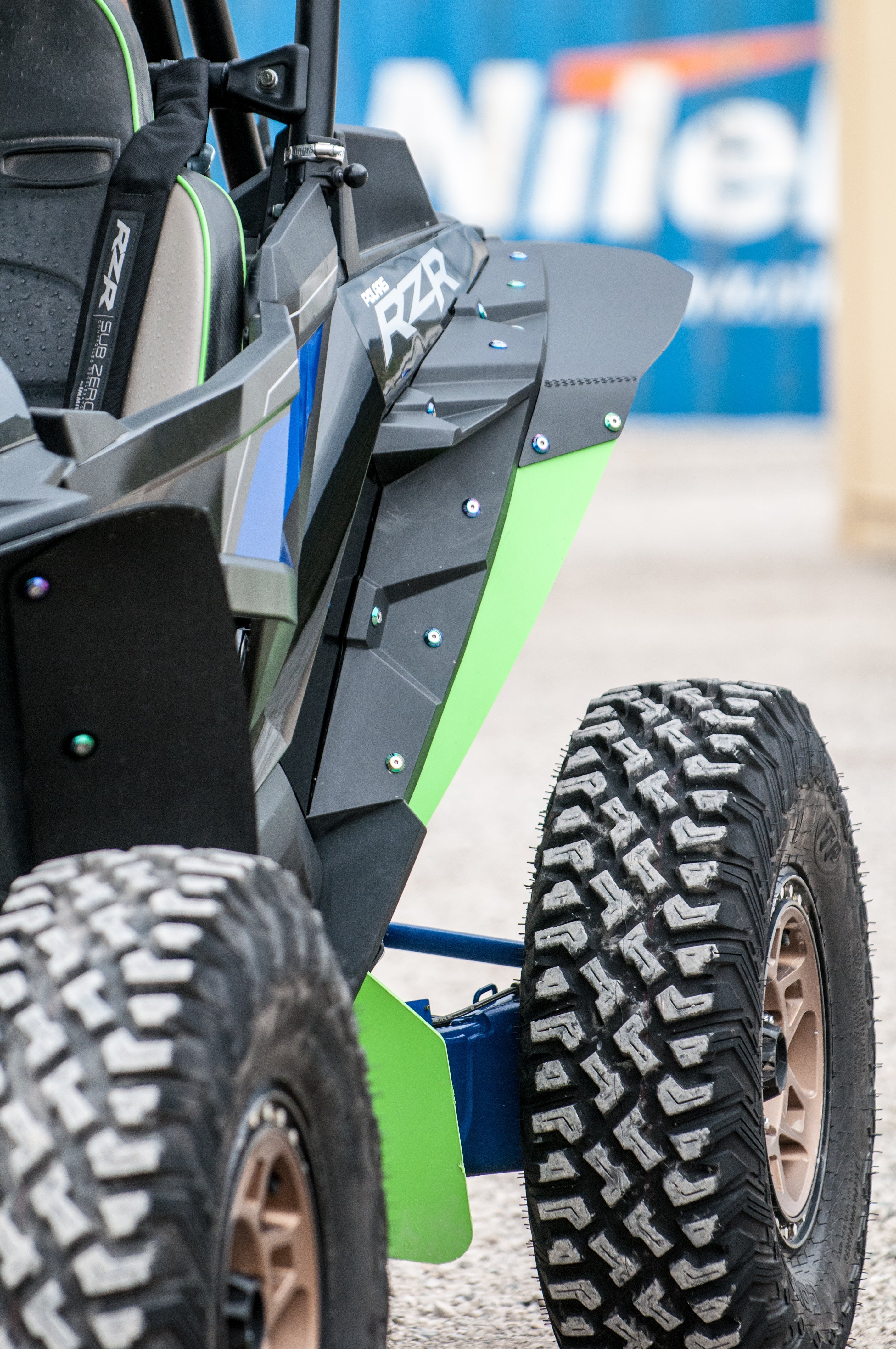 Polaris RZR XP Turbo S - "The Beast" 2018-2021 Fender Extensions