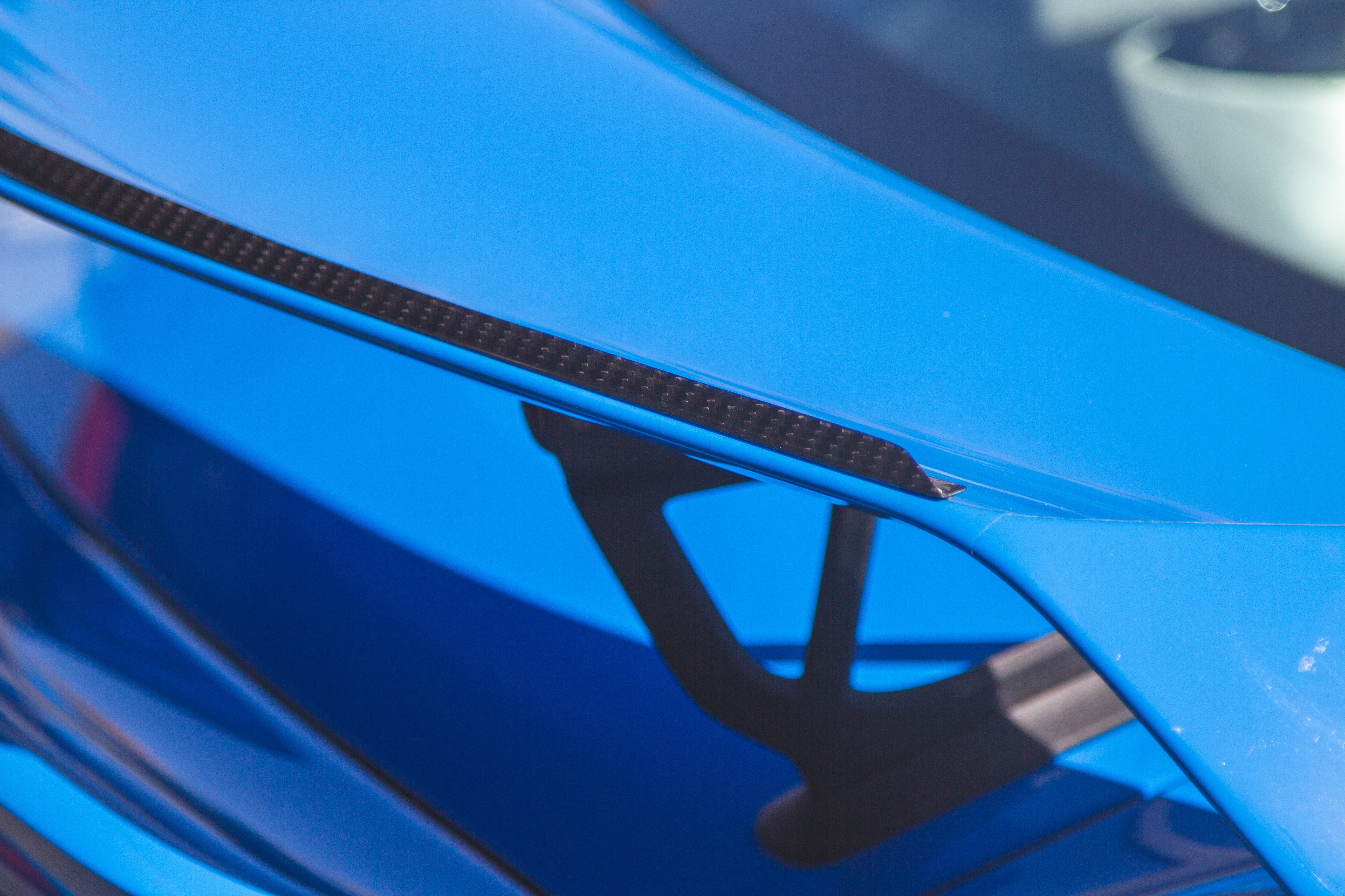 Porsche 718 Cayman GT4 Carbon Fiber Gurney Flap 2020 - 2023-Gurney Flap-Grocery Getter Performance