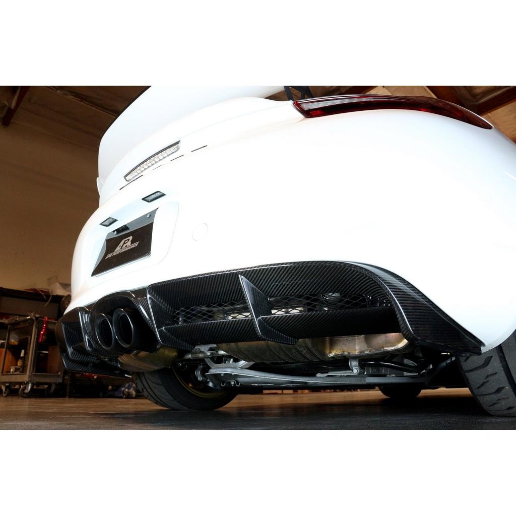 Porsche 981 Cayman GT4 Carbon Fiber Rear Diffuser 2015-2016-Rear Diffuser-Grocery Getter Performance