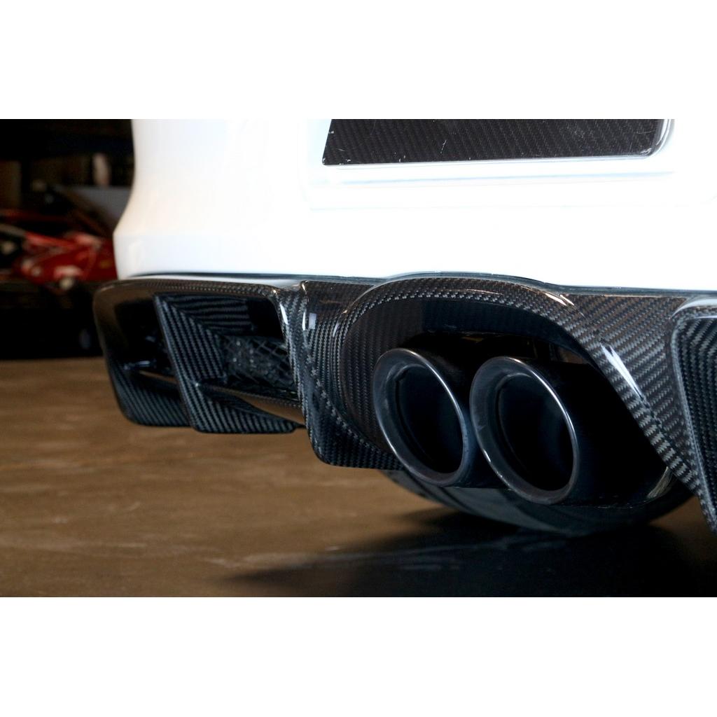 Porsche 981 Cayman GT4 Carbon Fiber Rear Diffuser 2015-2016-Rear Diffuser-Grocery Getter Performance