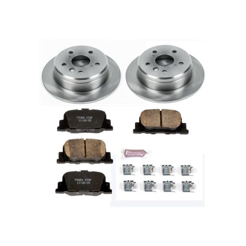 Power Stop 00-01 Lexus ES300 Rear Autospecialty Brake Kit-Brake Kits - OE-Grocery Getter Performance