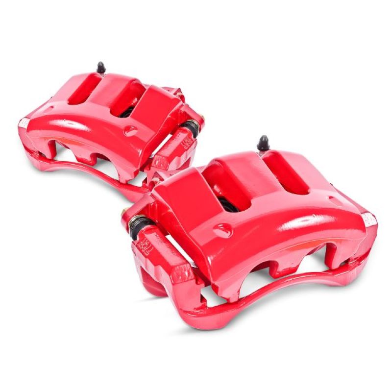 Power Stop 00-01 Lexus ES300 Rear Red Calipers w/Brackets - Pair-Brake Calipers - Perf-Grocery Getter Performance