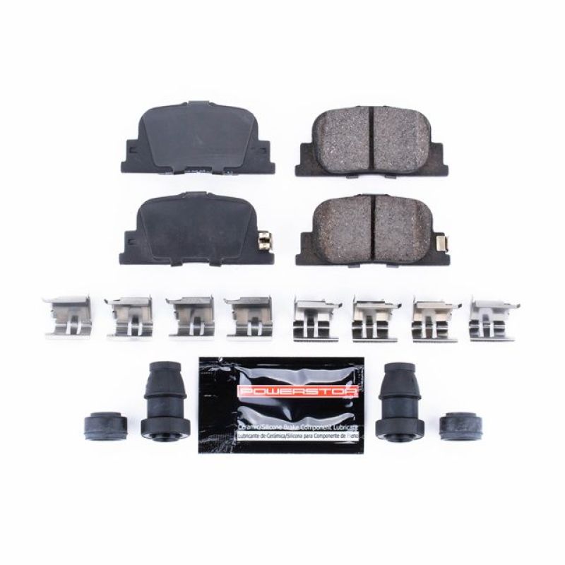 Power Stop 00-01 Lexus ES300 Rear Z23 Evolution Sport Brake Pads w/Hardware-Brake Pads - Performance-Grocery Getter Performance