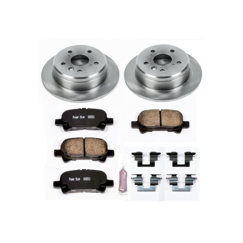 Power Stop 00-01 Toyota Camry Rear Autospecialty Brake Kit-Brake Kits - OE-Grocery Getter Performance