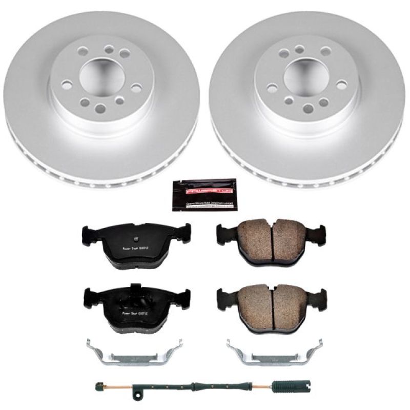Power Stop 00-06 BMW X5 Front Z23 Evolution Sport Coated Brake Kit-Brake Kits - Performance D&S-Grocery Getter Performance