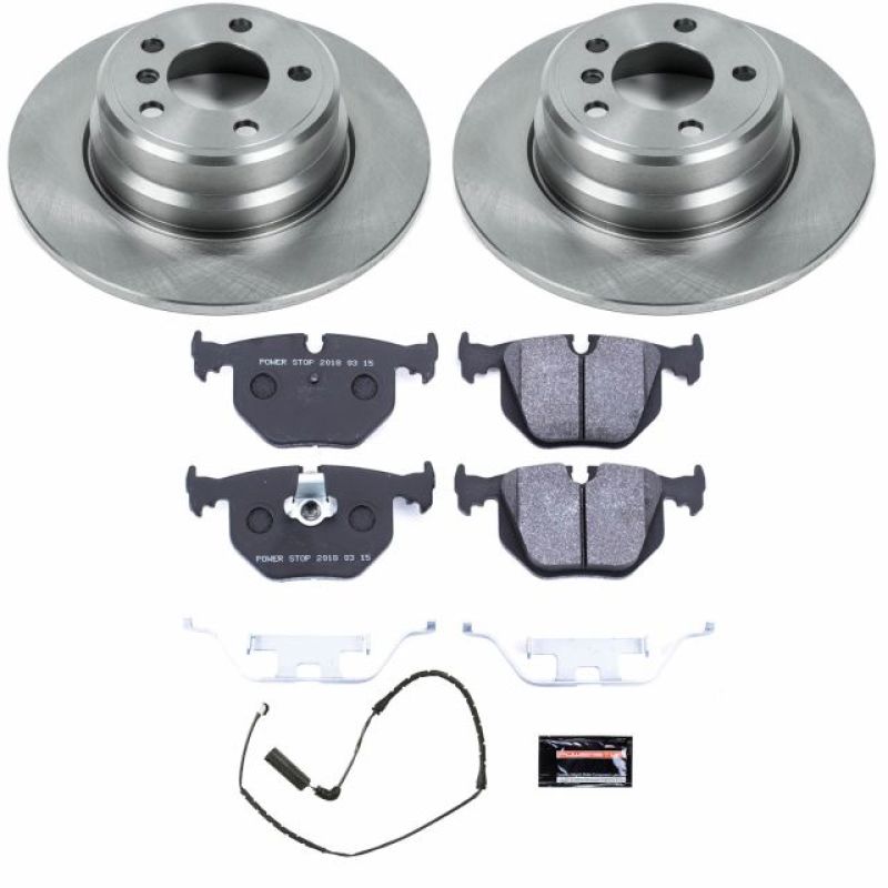 Power Stop 00-06 BMW X5 Rear Track Day Brake Kit-Brake Kits - Performance Blank-Grocery Getter Performance