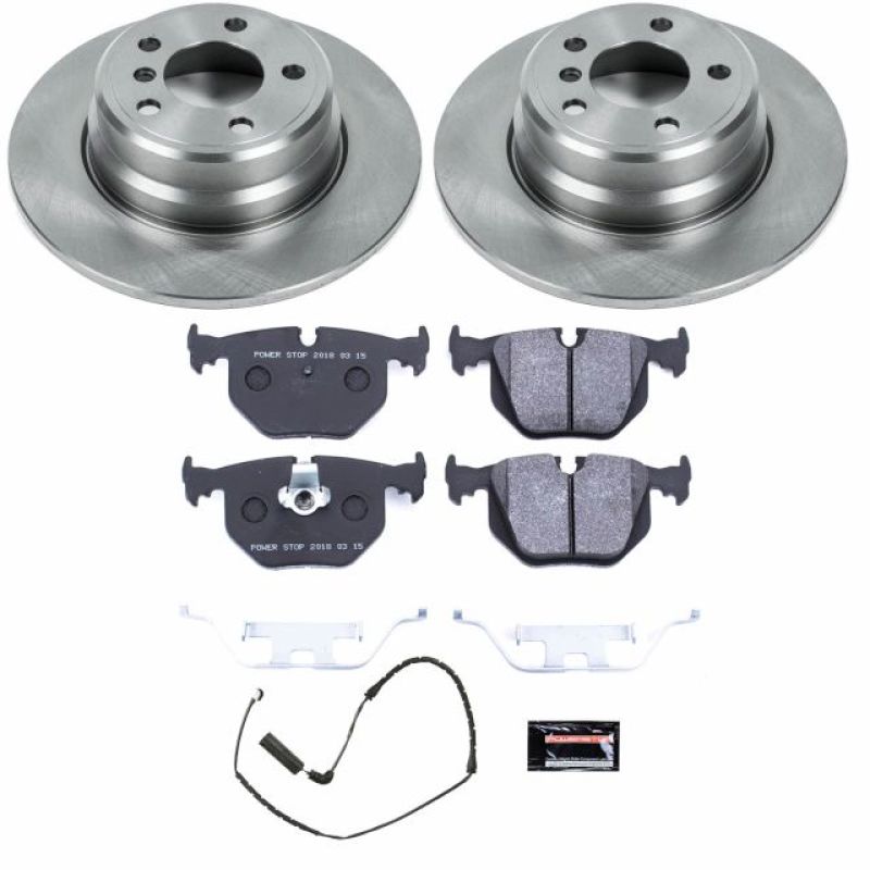 Power Stop 00-06 BMW X5 Rear Track Day SPEC Brake Kit-Brake Kits - Performance Blank-Grocery Getter Performance