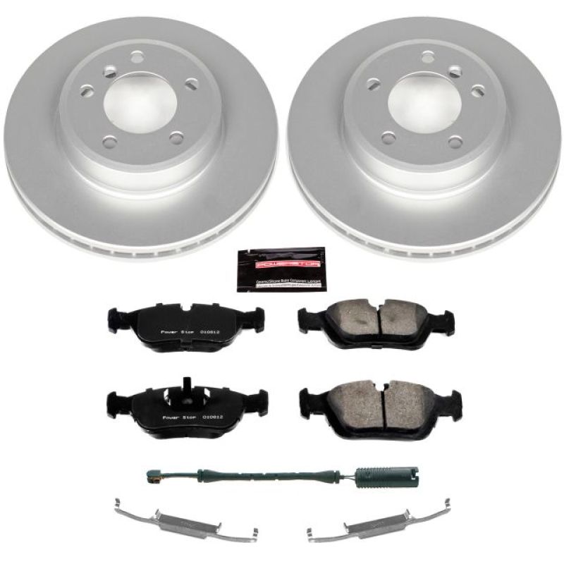 Power Stop 01-02 BMW Z3 Front Z23 Evolution Sport Coated Brake Kit-Brake Kits - Performance D&S-Grocery Getter Performance