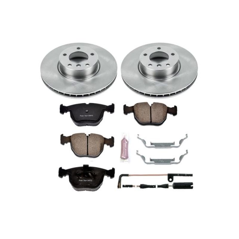 Power Stop 01-03 BMW 530i Front Autospecialty Brake Kit-Brake Kits - OE-Grocery Getter Performance