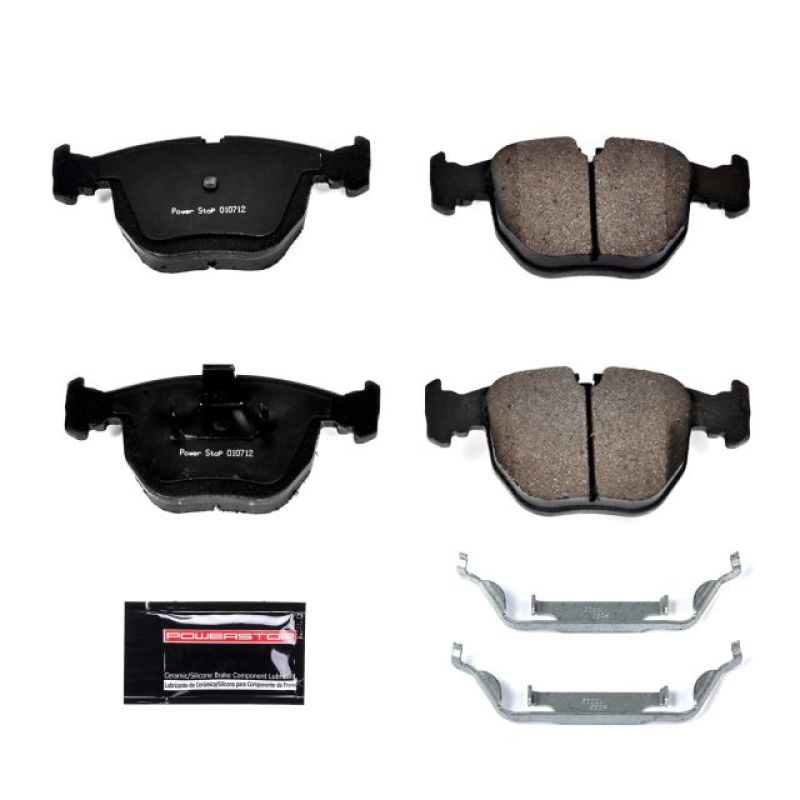 Power Stop 01-03 BMW 530i Front Z23 Evolution Sport Brake Pads w/Hardware-Brake Pads - Performance-Grocery Getter Performance