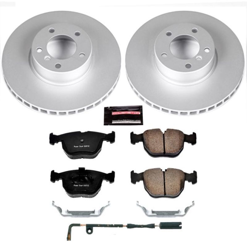 Power Stop 01-03 BMW 530i Front Z23 Evolution Sport Coated Brake Kit-Brake Kits - Performance D&S-Grocery Getter Performance