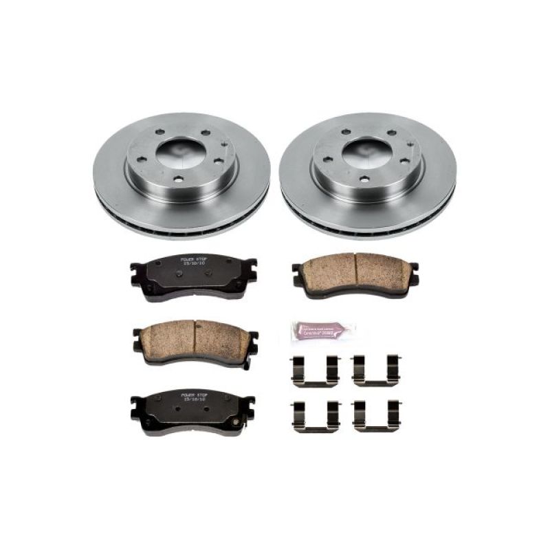Power Stop 01-03 Mazda Protege Front Autospecialty Brake Kit-Brake Kits - OE-Grocery Getter Performance
