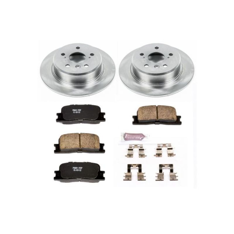 Power Stop 01-03 Toyota Highlander Rear Autospecialty Brake Kit-Brake Kits - OE-Grocery Getter Performance