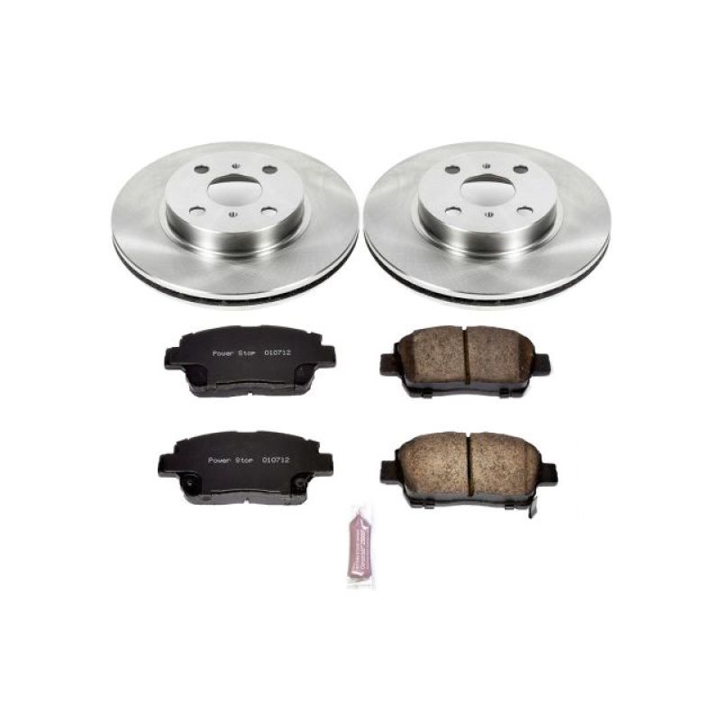Power Stop 01-03 Toyota Prius Front Autospecialty Brake Kit-Brake Kits - OE-Grocery Getter Performance