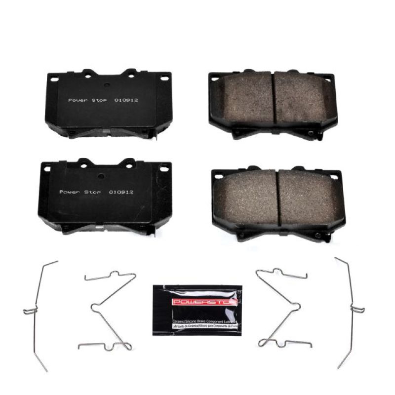 Power Stop 01-03 Toyota Sequoia Front Z23 Evolution Sport Brake Pads w/Hardware-Brake Pads - Performance-Grocery Getter Performance