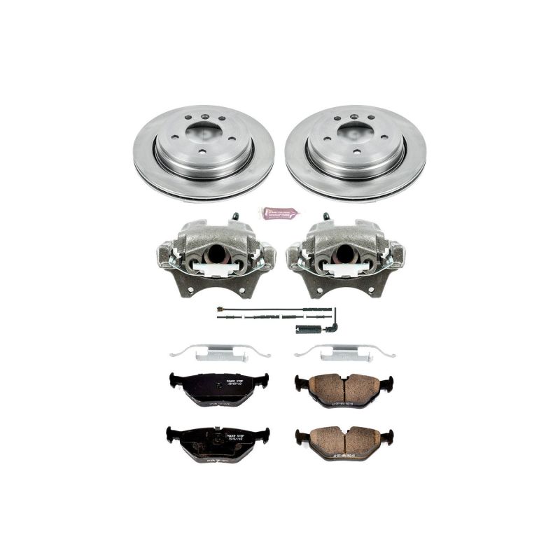 Power Stop 01-05 BMW 325xi Rear Autospecialty Brake Kit w/Calipers-Brake Kits - OE-Grocery Getter Performance