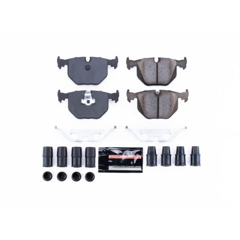 Power Stop 01-05 BMW 330Ci Rear Z23 Evolution Sport Brake Pads w/Hardware-Brake Pads - Performance-Grocery Getter Performance