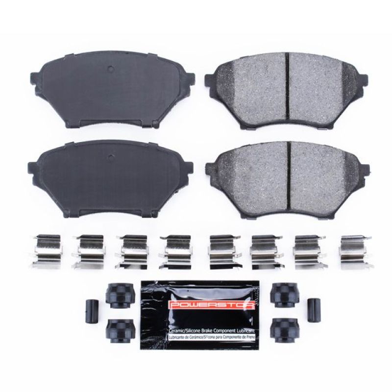 Power Stop 01-05 Mazda Miata Front Z23 Evolution Sport Brake Pads w/Hardware-Brake Pads - Performance-Grocery Getter Performance