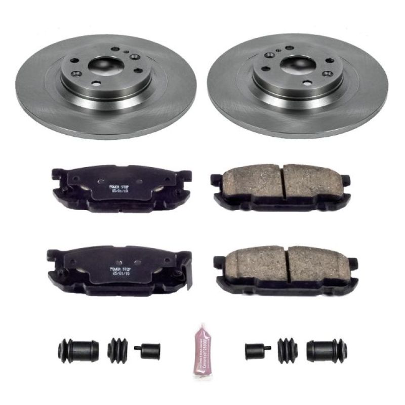 Power Stop 01-05 Mazda Miata Rear Autospecialty Brake Kit-Brake Kits - OE-Grocery Getter Performance