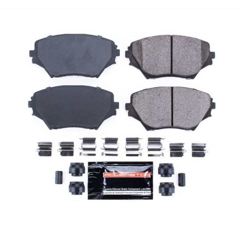Power Stop 01-05 Toyota RAV4 Front Z23 Evolution Sport Brake Pads w/Hardware-Brake Pads - Performance-Grocery Getter Performance