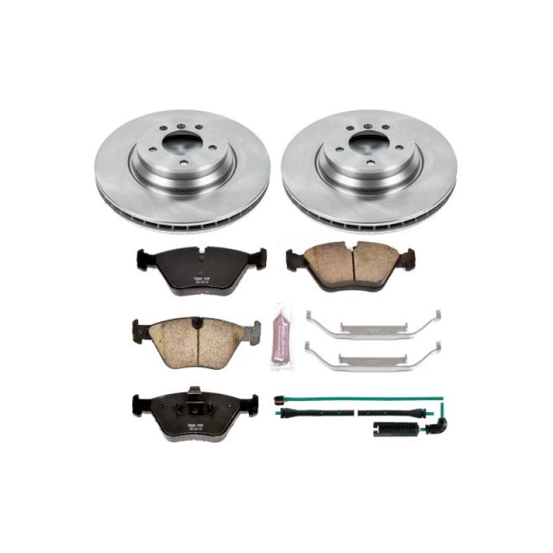 Power Stop 01-06 BMW 330Ci Front Autospecialty Brake Kit-Brake Kits - OE-Grocery Getter Performance