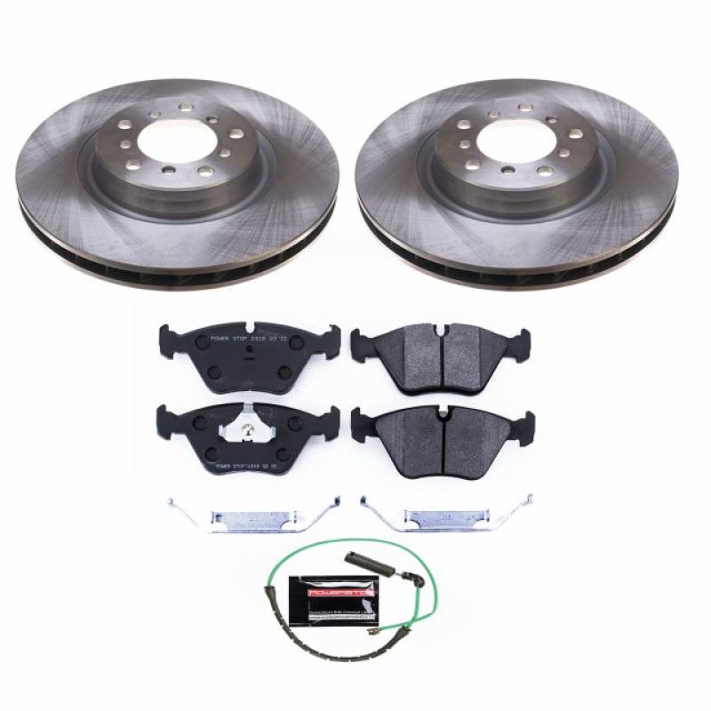 Power Stop 01-06 BMW M3 Front Track Day SPEC Brake Kit-Brake Kits - Performance Blank-Grocery Getter Performance