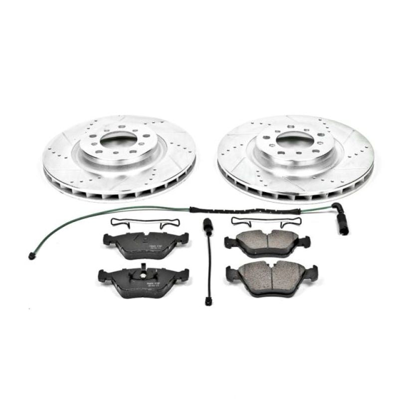 Power Stop 01-06 BMW M3 Front Z23 Evolution Sport Brake Kit-Brake Kits - Performance D&S-Grocery Getter Performance