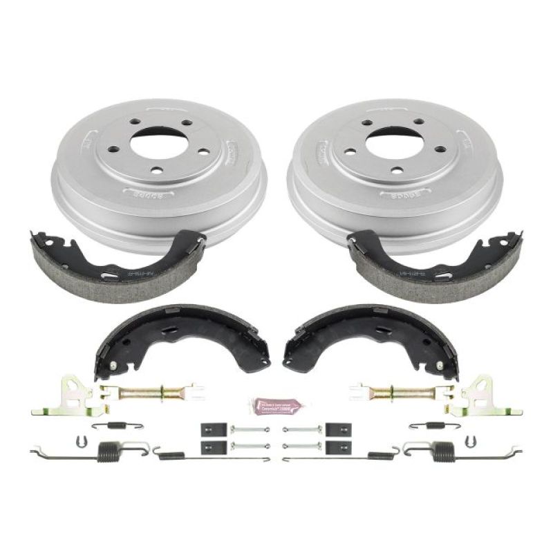 Power Stop 01-07 Ford Escape Rear Autospecialty Drum Kit-Brake Drums-Grocery Getter Performance