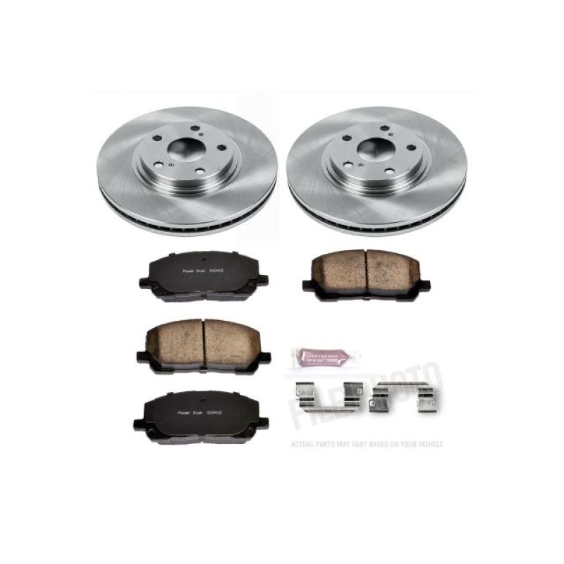 Power Stop 01-07 Toyota Highlander Front Autospecialty Brake Kit-Brake Kits - OE-Grocery Getter Performance