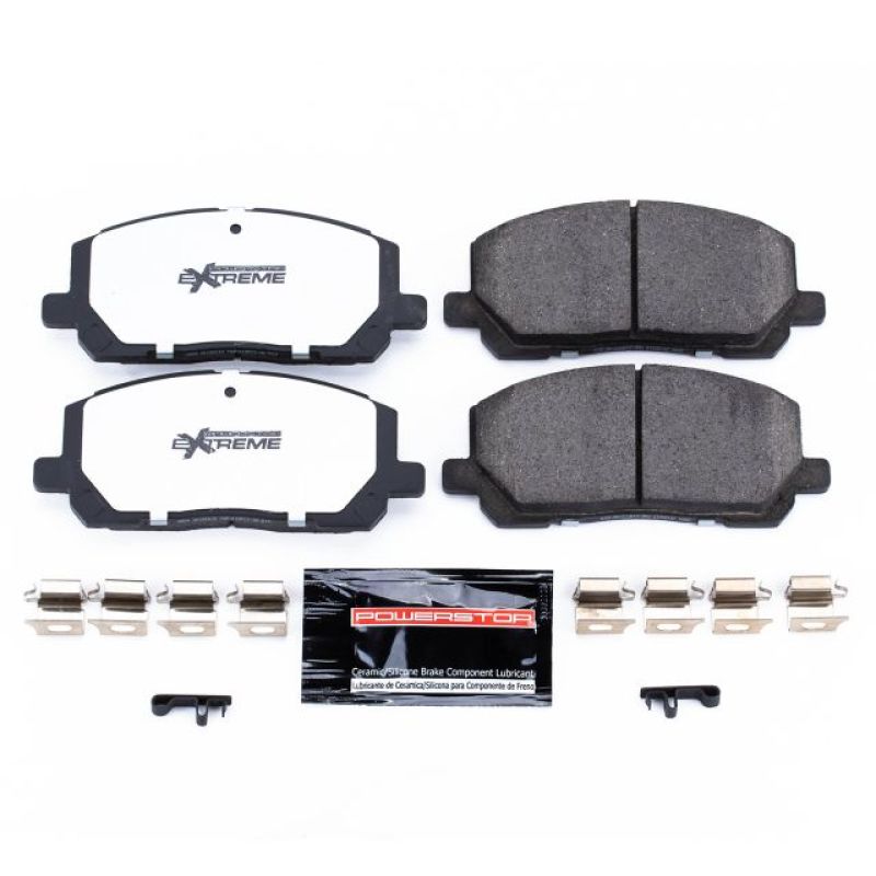 Power Stop 01-07 Toyota Highlander Front Z36 Truck & Tow Brake Pads w/Hardware-Brake Pads - Performance-Grocery Getter Performance