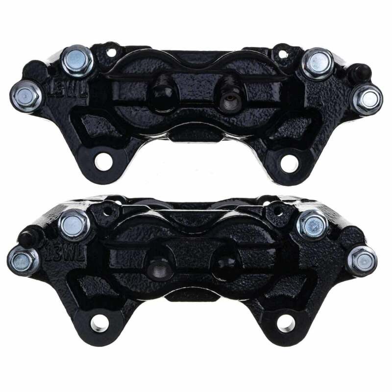 Power Stop 01-07 Toyota Sequoia Front Black Caliper - Pair w/o Bracket-Brake Calipers - Perf-Grocery Getter Performance